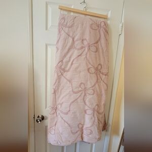 Rachel Zoe Cotton Bow Swirl Quilt Set In Twin